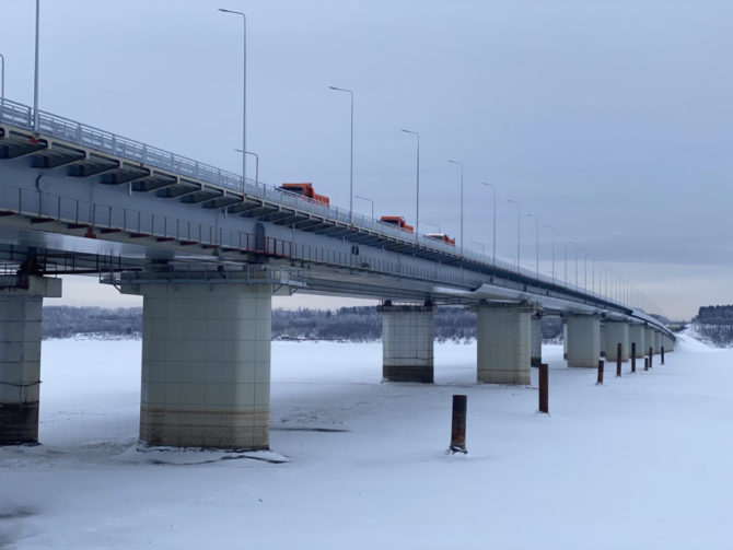 В Пермском крае открылся новый мост через Чусовую